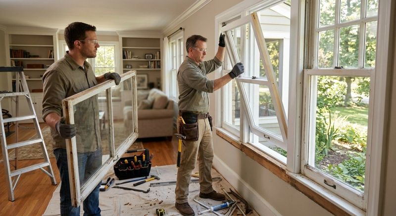Window Sash Repair in Overland Park, KS